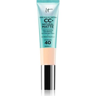IT Cosmetics Your Skin But Better CC+ Natural Matte krem CC matujące SPF 40 Fair Beige 32 ml