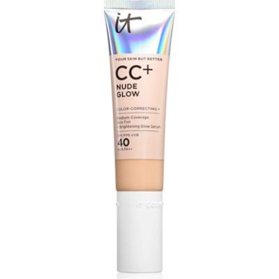 IT Cosmetics Your Skin But Better CC + Nude Glow krem CC z efektem rozświetlającym SPF 40 Fair Warm 32 ml