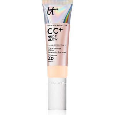 IT Cosmetics Your Skin But Better CC + Nude Glow krem CC z efektem rozświetlającym SPF 40 Fair Biege 32 ml