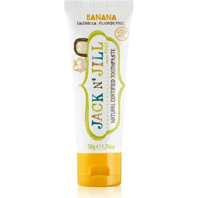 Jack N’ Jill Natural naturalna pasta do zębów dla dzieci smak Banana 50 g