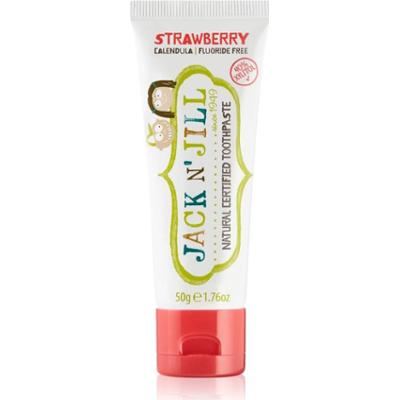 Jack N’ Jill Natural naturalna pasta do zębów dla dzieci smak Strawberry 50 g