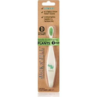 Jack N’ Jill Hippo szczoteczka do zębów dla dzieci BIO extra soft 1 szt.