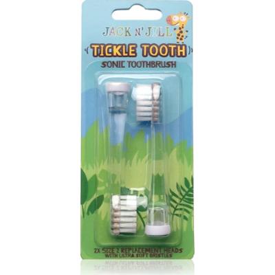 Jack N’ Jill Tickle Tooth końcówki wymienne do szczoteczki do zębów Tickle Tooth 2 szt.