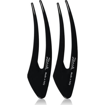 Janeke Hair Clip spinki do włosów Black 13 cm