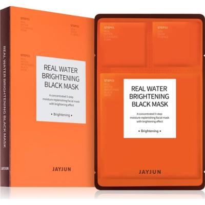 Jayjun Real Water Brightening maska nawilżająca w płacie z efektem rozświetlającym 5 szt.