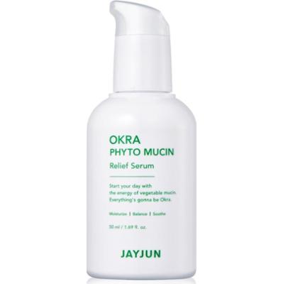Jayjun Okra Phyto Mucin delikatne serum do skóry do złagodzenia i wzmocnienia skóry wrażliwej 50 ml