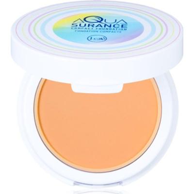 J.Cat Beauty Aquasurance kompaktowy podkład pudrowy zapewniający krycie od średniego do mocnego odcień 102A Light Beige 9 g