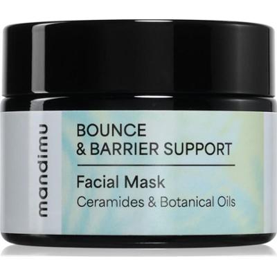 Jemy zdrowo Mandimu Bounce & Barrier Support Facial Mask intensywna maska nawilżająca z kwasem hialuronowym 50 ml