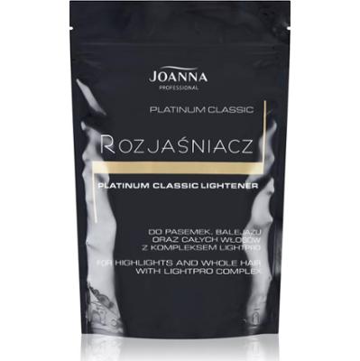 Joanna Professional Platinum Classic puder rozświetlający do włosów blond i z balejażem 450 g