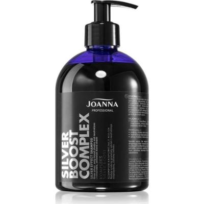 Joanna Silver Boost Complex szampon fioletowy neutralizująca żółtawe odcienie 500 g