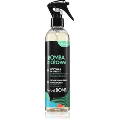Joanna Herbal Bomb Detangling Spray Conditioner spray dla łatwego rozczesywania włosów 300 ml