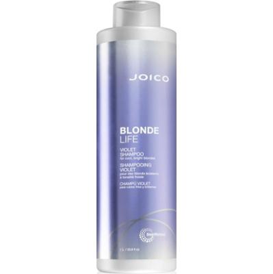 Joico Blonde Life Violet Shampoo szampon fioletowy do włosów blond i z balejażem 1000 ml
