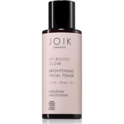 JOIK Organic Re-Boost Glow tonik nawilżający z efektem złuszczającym 100 ml