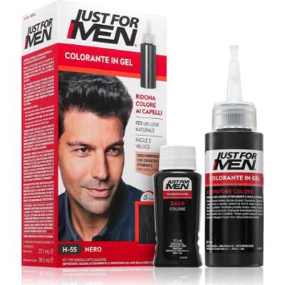Just for Men Color Kit tonująca farba do włosów dla mężczyzn odcień H-55 Real Black 1 szt.