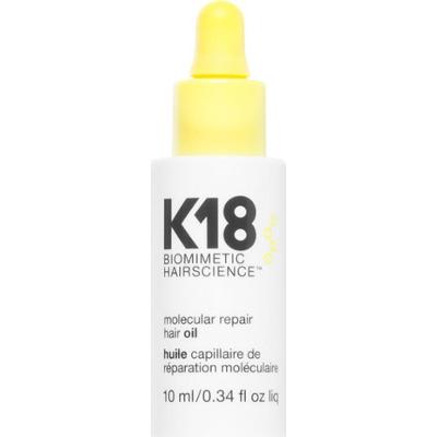K18 Molecular Repair Hair Oil odżywczy suchy olejek do włosów słabych i zniszczonych 10 ml