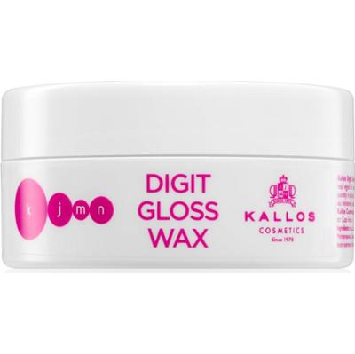 Kallos KJMN Professional Digit Gloss Wax wosk stylizujący do nabłyszczania i zmiękczania włosów 100 ml