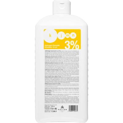 Kallos KJMN Professional Hydrogen Peroxide emulsja utleniająca 3% 10 vol. do profesjonalnego użytku 1000 ml