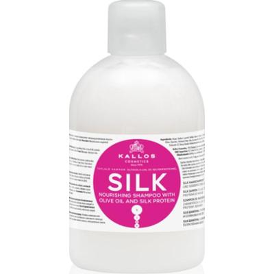 Kallos KJMN Professional Silk delikatny jedwabisty szampon do włosów suchych i wrażliwych 1000 ml