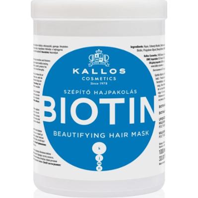 Kallos KJMN Professional Biotin maska do cienkich, słabych i łamliwych włosów 1000 ml