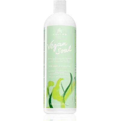 Kallos Vegan Soul Nourishing szampon odżywczy do włosy suchych, zniszczonych 1000 ml