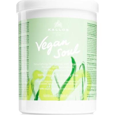Kallos Vegan Soul Nourishing maseczka odżywcza do włosy suchych, zniszczonych 1000 ml