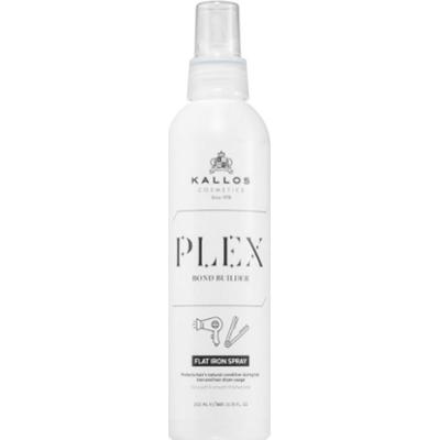 Kallos Plex Flat Iron Spray termoochronny spray stosowany podczas używania prostownicy i lokówki do włosów zniszczonych zabiegami chemicznymi 200 ml