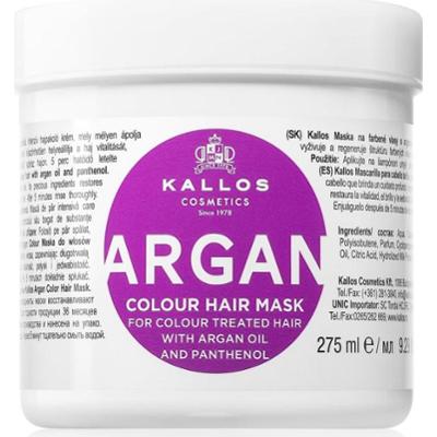 Kallos KJMN Professional Argan maska do włosów do włosów farbowanych 275 ml