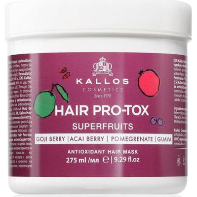 Kallos Hair Pro-Tox Superfruits maseczka regenerująca do włosów osłabionych, bez połysku 275 ml