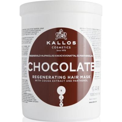 Kallos KJMN Professional Chocolate regenerująca maska do włosów 1000 ml