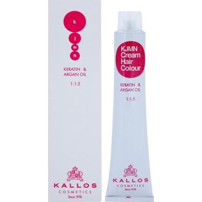 Kallos KJMN Professional Cream Hair Colour Keratin & Argan Oil farba do włosów z keratyną i olejkiem arganowym odcień 0.65 Pink 100 ml