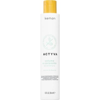 Kemon Group Actyva Volume e Corposità szampon zwiększający objętość włosów cienkich bez silikonów 250 ml
