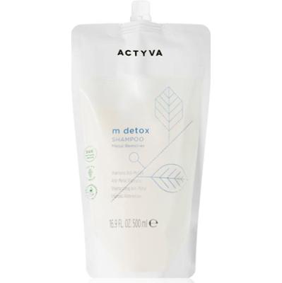 Kemon Actyva M Detox szampon oczyszczająco-detoksykujący do neutralizacji wpływu twardej wody 500 ml