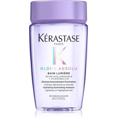 Kérastase Blond Absolu Bain Lumière szampon do kąpieli dla włosów rozjaśnionych lub z balejażem 80 ml