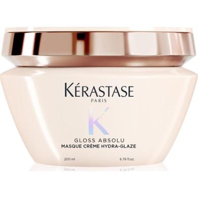 Kérastase Gloss Absolu Masque Créme Hydra-Glaze maska do włosów do włosów nieposłusznych i puszących się 200 ml