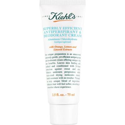 Kiehl's Superbly Efficient Antiperspirant & Deodorant Cream kremowy antyperspirant do wszystkich rodzajów skóry 75 ml
