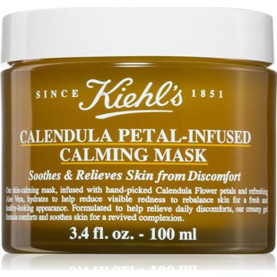 Kiehl's Calendula Petal-Infused Calming Mask maseczka nawilżająca do twarzy do wszystkich rodzajów skóry 100 ml