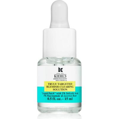 Kiehl's Dermatologist Solutions Truly Targeted Blemish-Clearing Solution serum do skóry trądzikowej dla kobiet 15 ml