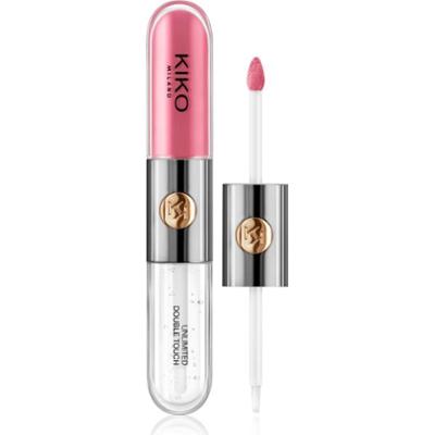 KIKO Milano Unlimited Double Touch długotrwała szminka w płynie z połyskiem odcień 119 Rhododendron Pink 6 ml