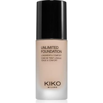 KIKO Milano Unlimited Foundation długotrwały podkład w płynie z matowym wykończeniem odcień 01 Rose 30 ml