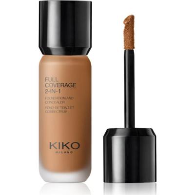KIKO Milano Full Coverage 2-In-1 podkład i korektor 2 w 1 odcień 110 Warm Beige 25 ml