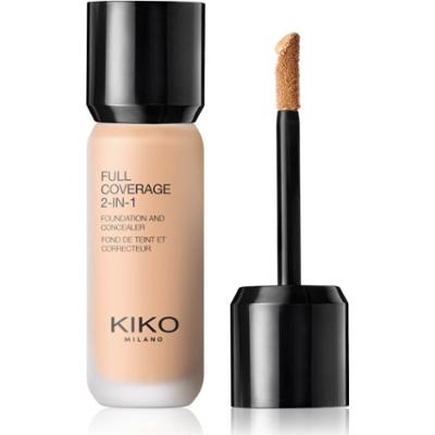 KIKO Milano Full Coverage 2-In-1 podkład i korektor 2 w 1 odcień 30 Warm Rose 25 ml