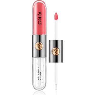 KIKO Milano Unlimited Double Touch długotrwała szminka w płynie z połyskiem odcień 110 Spicy Rose 6 ml