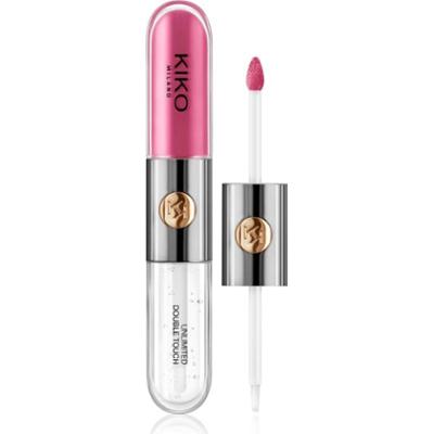 KIKO Milano Unlimited Double Touch długotrwała szminka w płynie z połyskiem odcień 118 Orchid 6 ml
