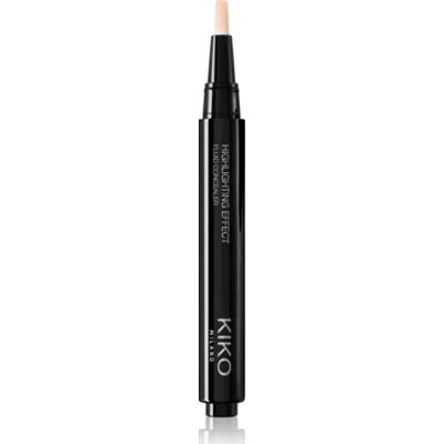KIKO Milano Highlighting Effect korektor w płynie z efektem rozświetlającym odcień 01 Porcelain 2 ml