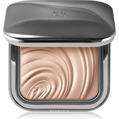KIKO Milano Glow Fusion Intense Powder Highlighter kompaktowy rozświetlacz pudrowy odcień 01 Sparkling Wine 10.5 g