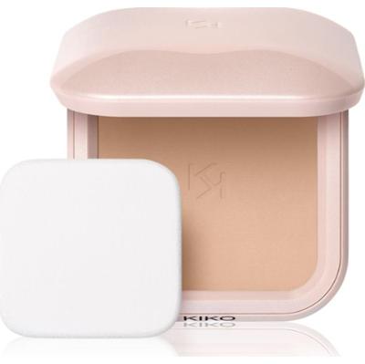 KIKO Milano Skin Lover Refining Face Powder Foundation kompaktowy podkład pudrowy z matowym wykończeniem odcień 04 Biscuit 10 g