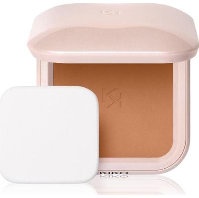 KIKO Milano Skin Lover Refining Face Powder Foundation kompaktowy podkład pudrowy z matowym wykończeniem odcień 11 Cocoa 10 g