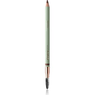 KIKO Milano Kind By Kiko Defining Eyebrow Pencil kredka do brwi z pędzelkiem odcień 03 Dark Chocolate 1.08 g