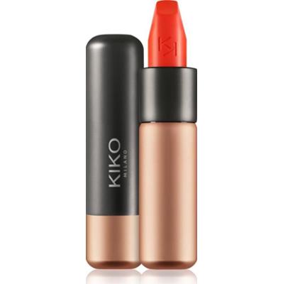 KIKO Milano Velvet Passion kremowa szminka do ust z matowym wykończeniem odcień 309 Tulip Red 3.5 g