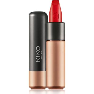 KIKO Milano Velvet Passion kremowa szminka do ust z matowym wykończeniem odcień 311 Poppy Red 3.5 g